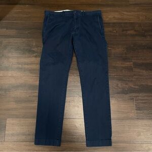 J. Crew Men's Deep Blue Khakis